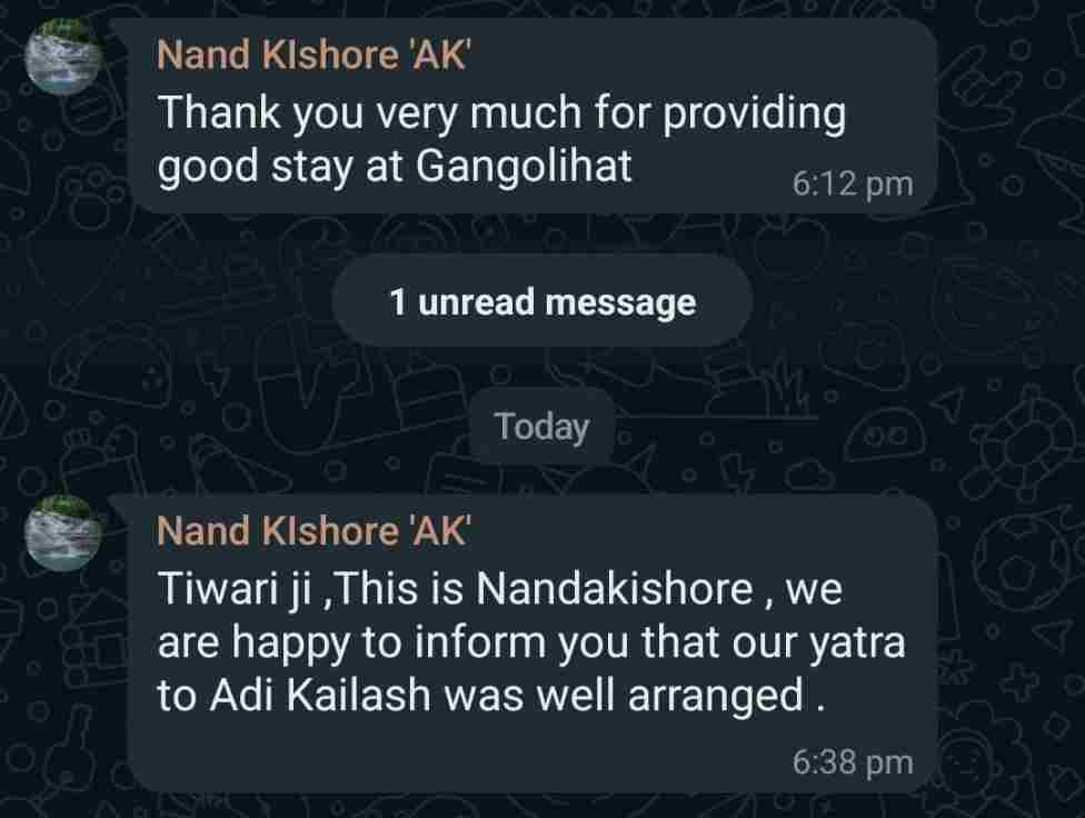 Nagarjuna Travels Customer Testimonial 15